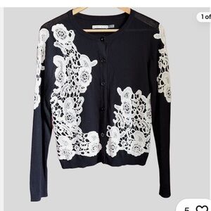 Alice and Olivia black cardigan, size Small!